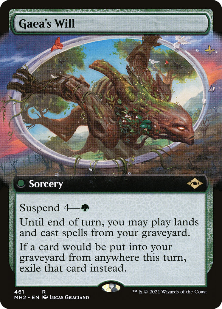 Gaea's Will (Extended Art) (MH2-461) - Modern Horizons 2: (Extended Art) Foil