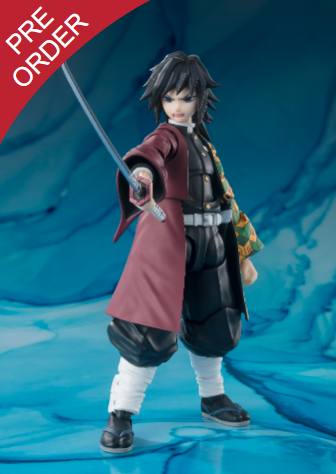 Tamashii Nations Demon Slayer: Kimetsu No Yaiba Giyu Tomioka S.H.Figuarts (Pre-Order)