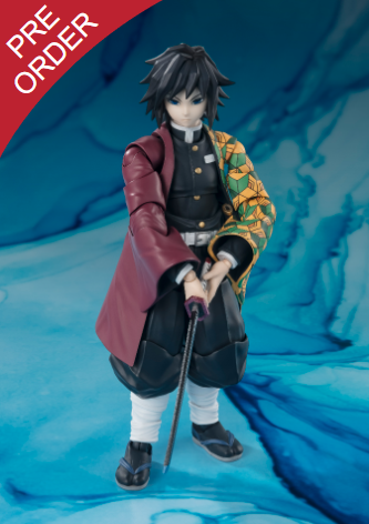 Tamashii Nations Demon Slayer: Kimetsu No Yaiba Giyu Tomioka S.H.Figuarts (Pre-Order)