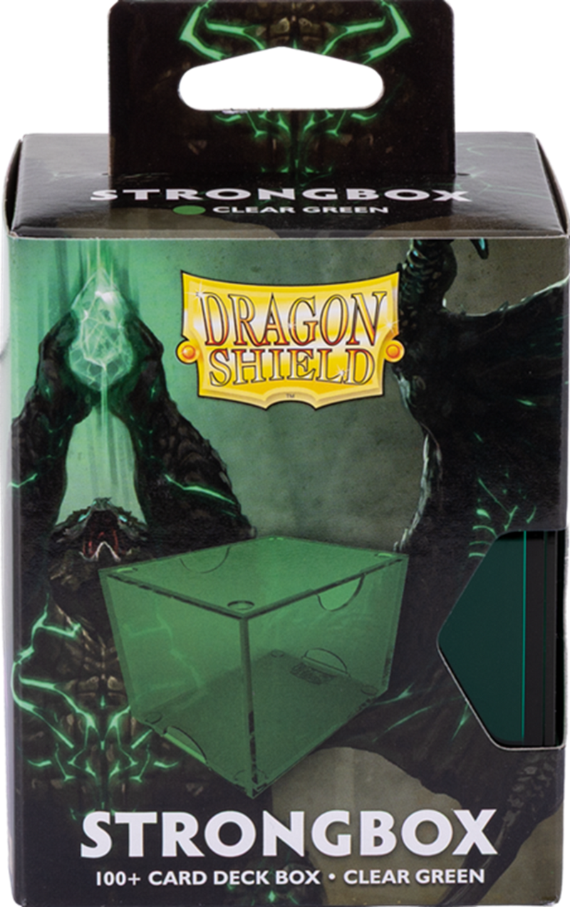 Dragon Shield Strongbox Clear Green (Pre-Order)
