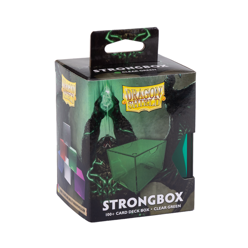 Dragon Shield Strongbox Clear Green (Pre-Order)