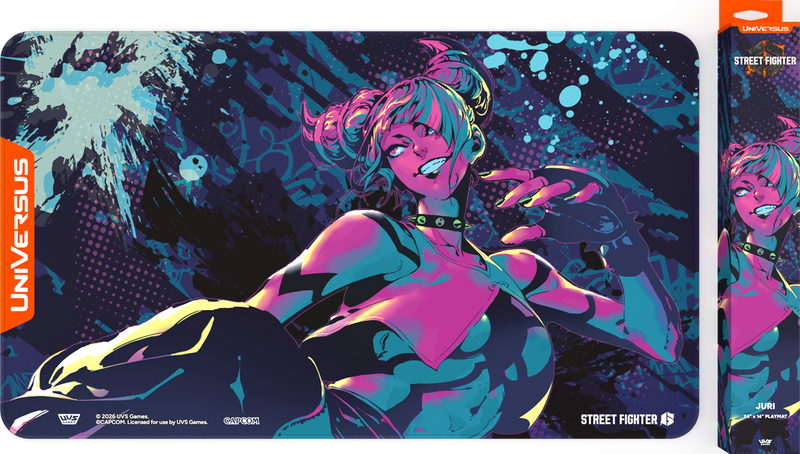 Street Fighter 6 Challenger Series Playmat Juri (Pre-Order)