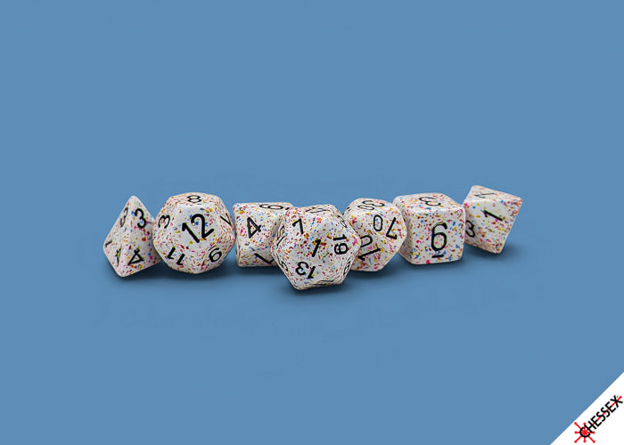 Speckled 7-Die Set Polyhedral Birthday (Pre-Order)