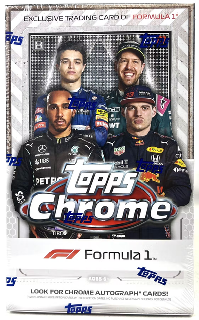 Topps Chrome Formula 1 F1 Racing Hobby Box 2021