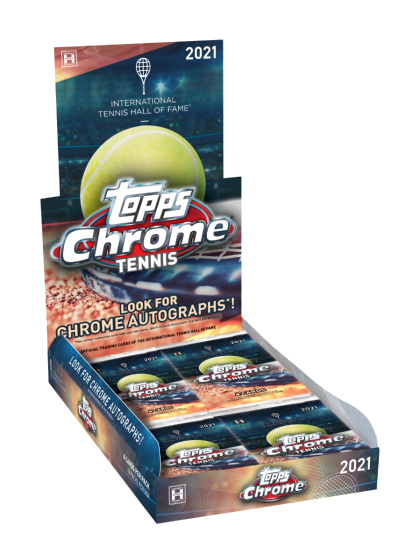 Topps Chrome 2021 Tennis Hobby Box