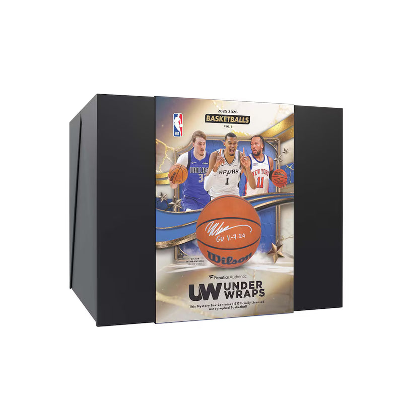2025-26 Under Wraps Autographed NBA Basketballs Volume 1