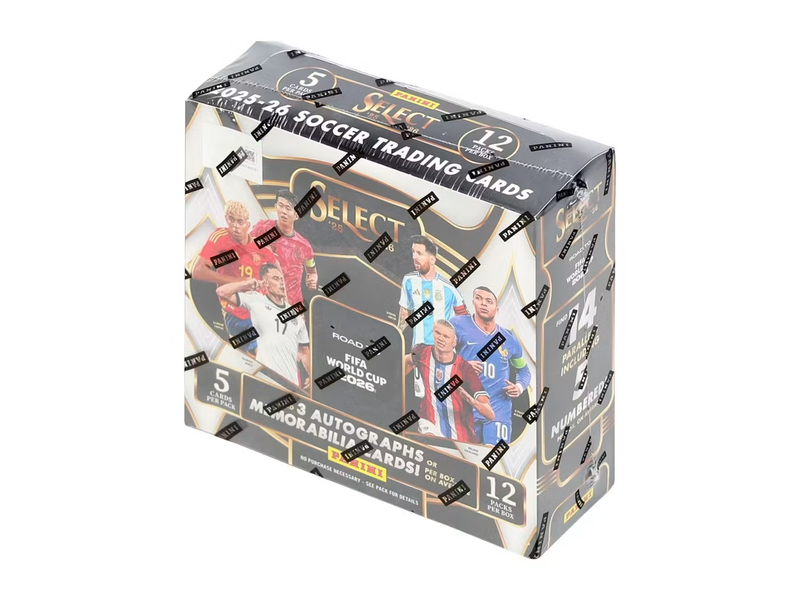 Panini Select 2025-26 Road to FIFA World Cup Soccer Hobby Box