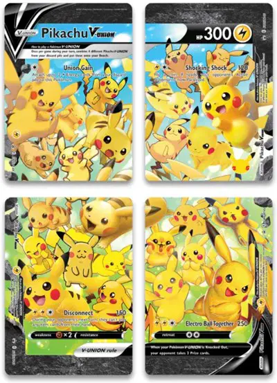 Pikachu V-Union (Set of 4)