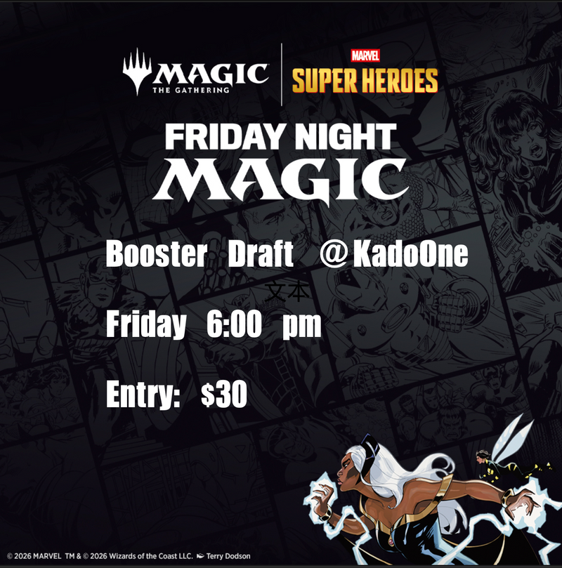 MTG - Friday Night Magic Booster Draft 6/26 @6PM