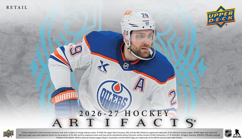 Upper Deck 2026-27 Artifacts Hockey Blaster Box