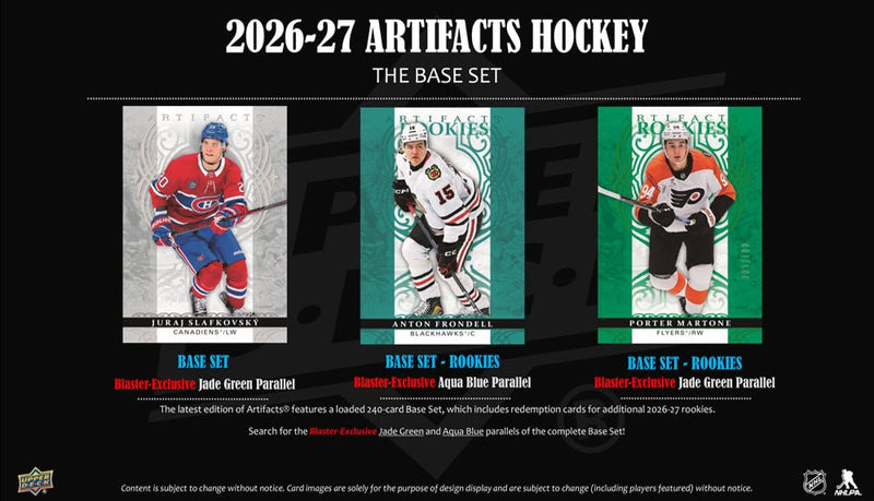 Upper Deck 2026-27 Artifacts Hockey Blaster Box