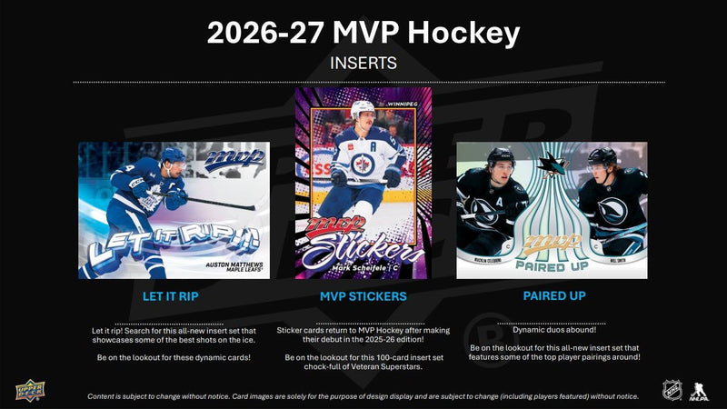 Upper Deck 2026-27 MVP Hockey Blaster Box