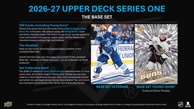 2026-27 Upper Deck Series 1 Hockey Tin
