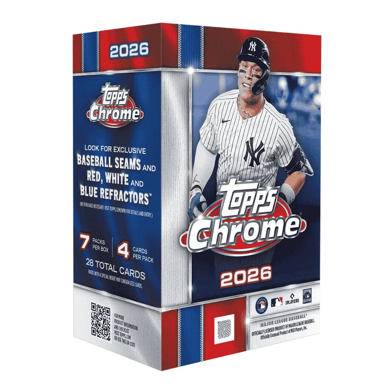 Topps Chrome 2026 Baseball Blaster Value Box