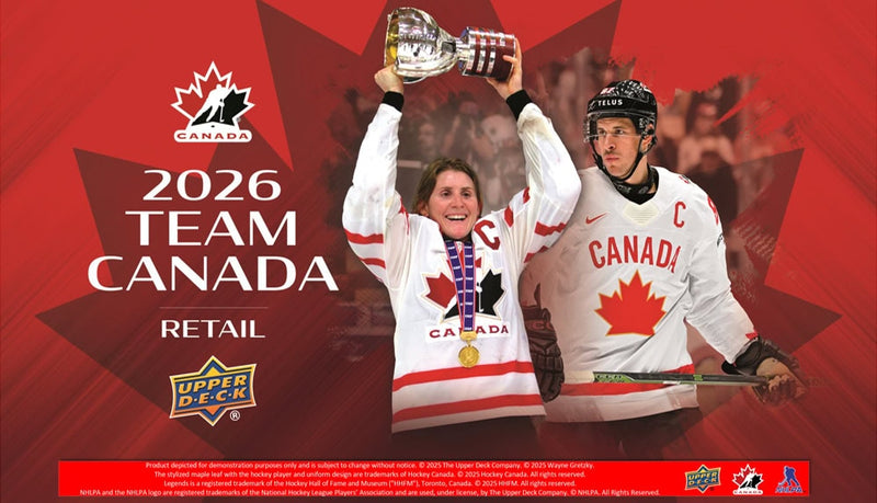 2026 Upper Deck Team Canada Hockey Blaster Box