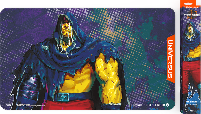 Street Fighter 6 Challenger Series Playmat M. Bison (Pre-Order)