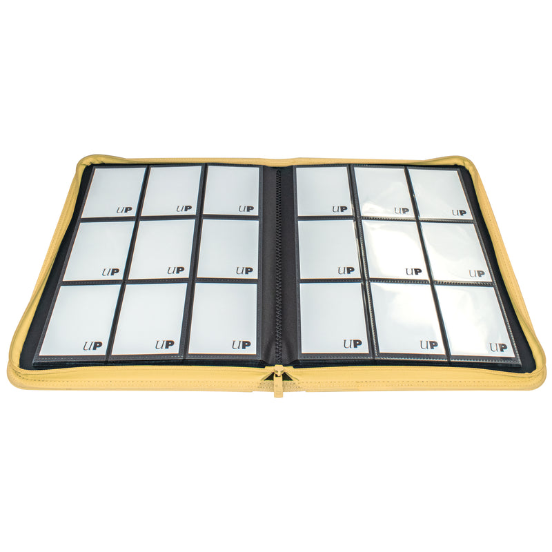 Up Zip Binder Pro Vivid 9pkt Yellow (Pre-Order)