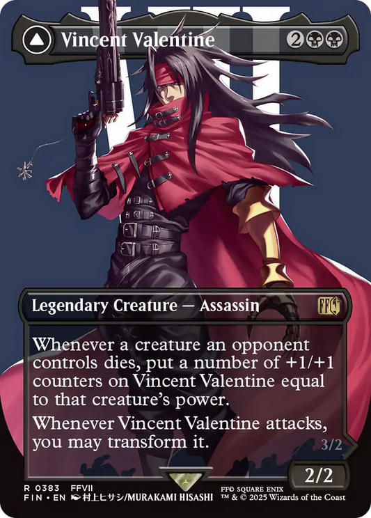 Vincent Valentine // Galian Beast (FIN-383) - FINAL FANTASY (Borderless) Foil
