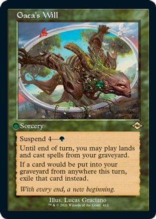 Gaea's Will (Retro Frame) (Foil Etched) (MH2-412) - Modern Horizons 2 Foil