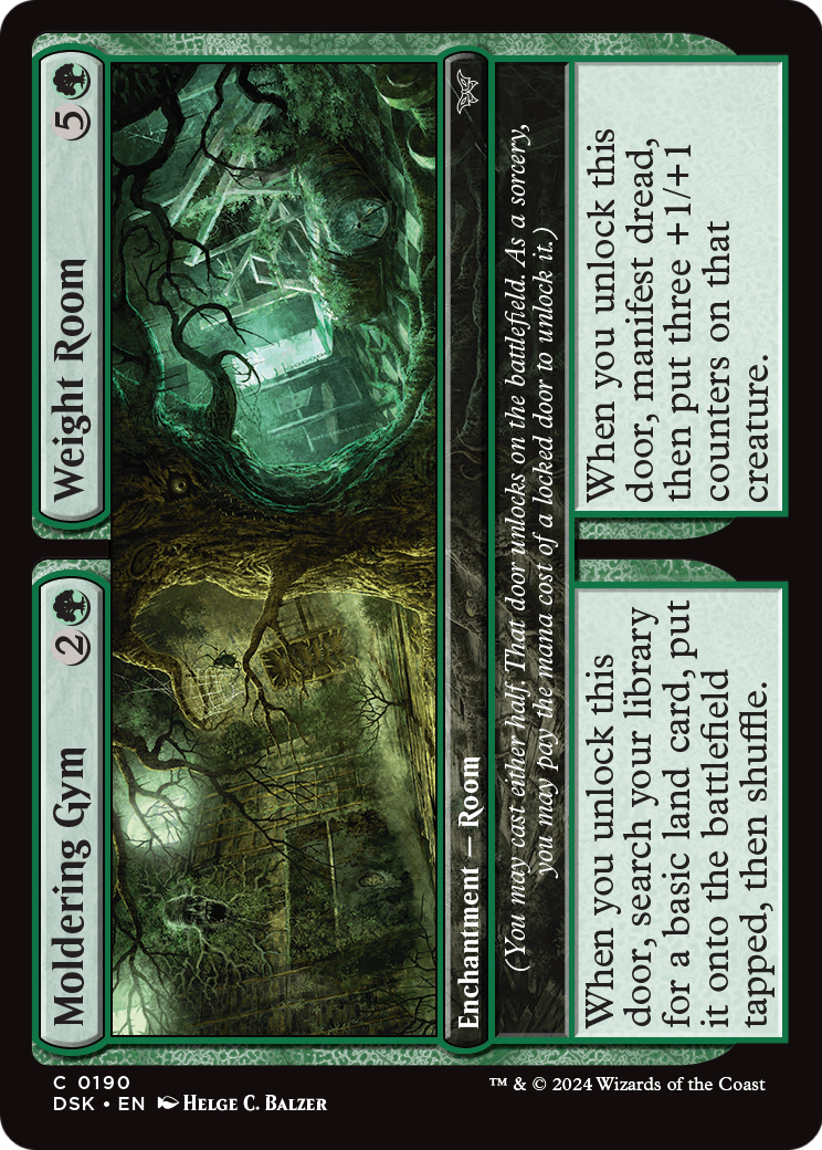 Moldering Gym // Weight Room (DSK-190) - Duskmourn: House of Horror