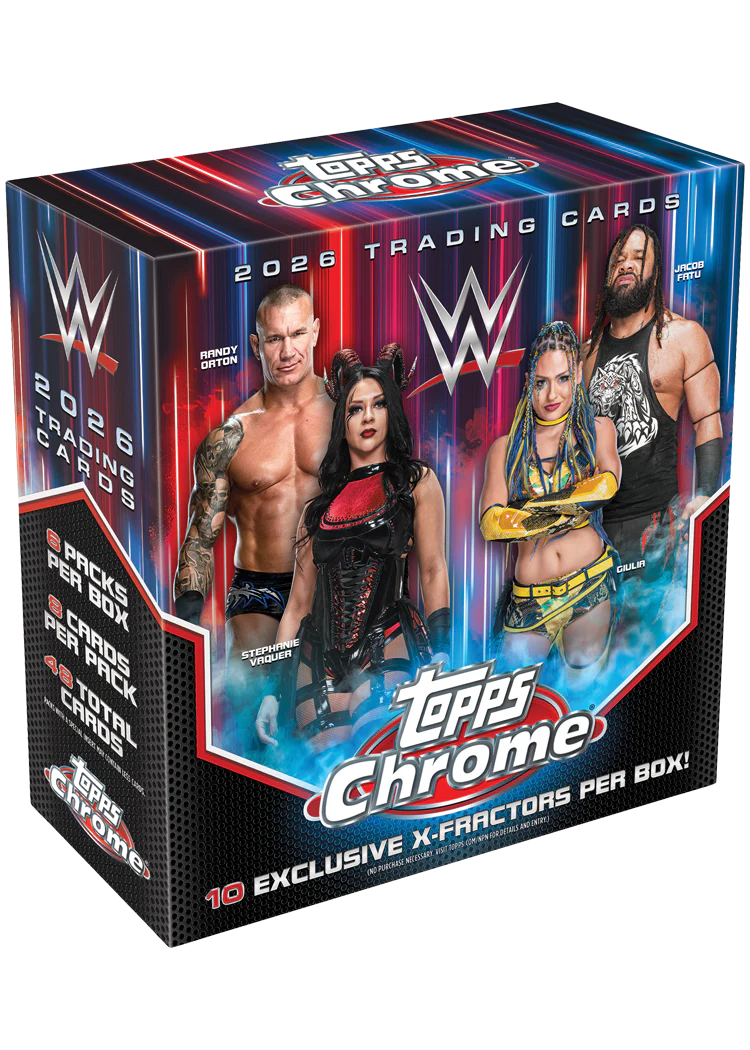 Topps Chrome® 2026 WWE - Mega Box
