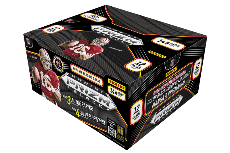 Panini Prizm Black 2025 Football Hobby Box
