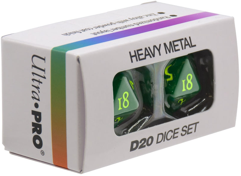 Up Dice Heavy Metal Vivid Green (Pre-Order)