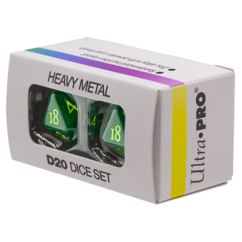 Up Dice Heavy Metal Vivid Green (Pre-Order)