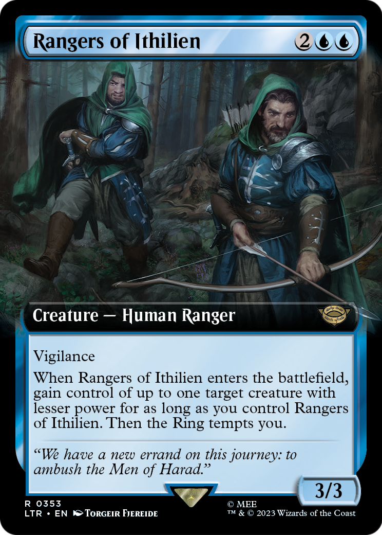 Rangers of Ithilien (Extended Art) (LTR-353) - The Lord of the Rings: Tales of Middle-earth: (Extended Art)