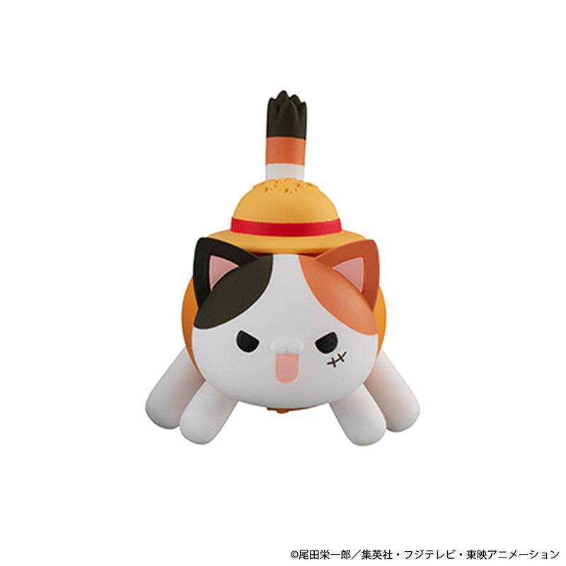 Megahouse One Piece Nyan Piece Nyan Luffy & The Seven Warlords of the Sea (Repeat) Mega Cat (Pre-Order)