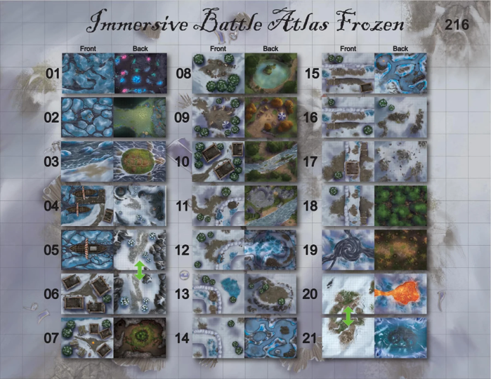 Immersive Battle Atlas: Frozen Wastes (Pre-Order)