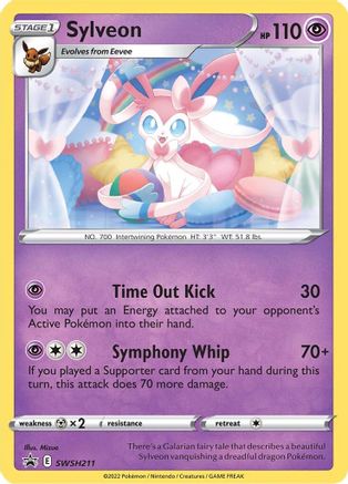 Sylveon SWSH211/307  - Holofoil SWSH Sword & Shield Promo Cards - Promo