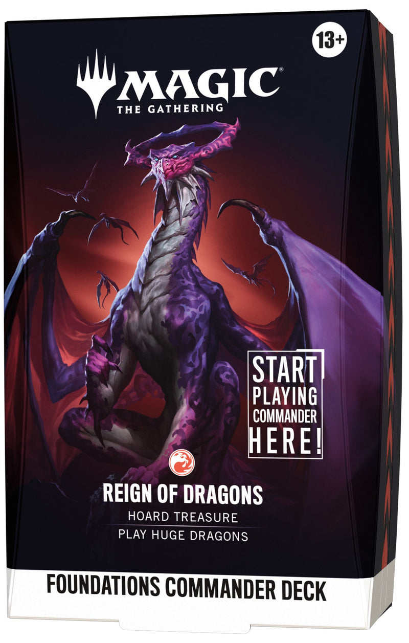 MTG: Foundations Commander Deck - Reign of Dragons