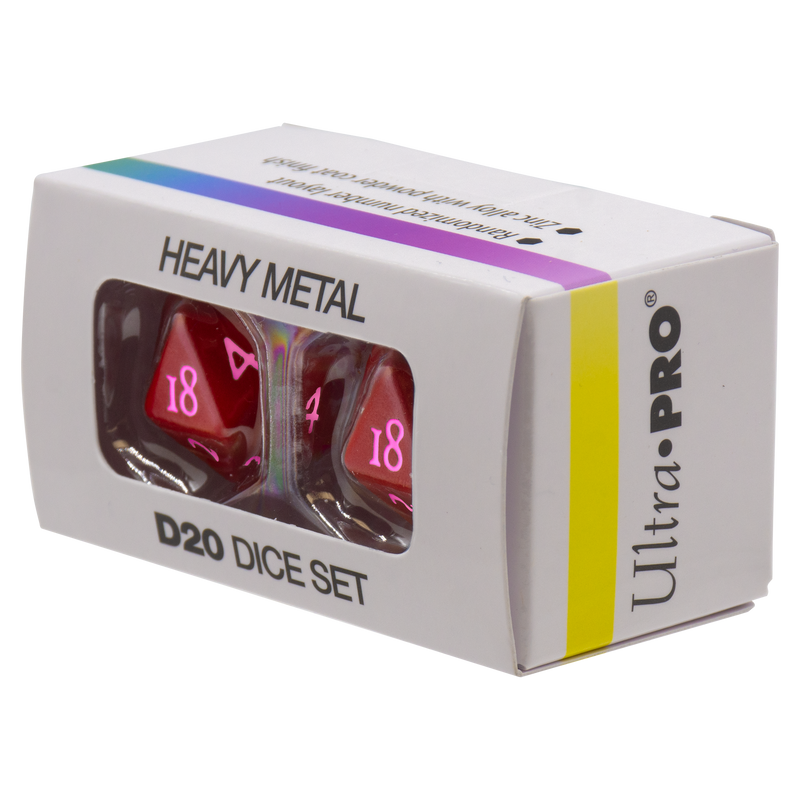Up Dice Heavy Metal Vivid Red (Pre-Order)
