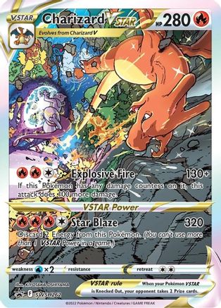 Charizard VSTAR SWSH262  - Holofoil SWSH Sword & Shield Promo Cards - Promo