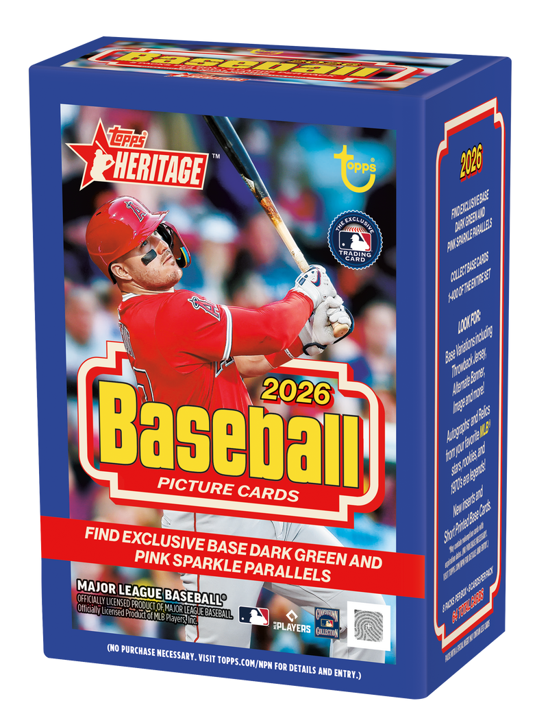 Topps 2026 Heritage Baseball Value Box