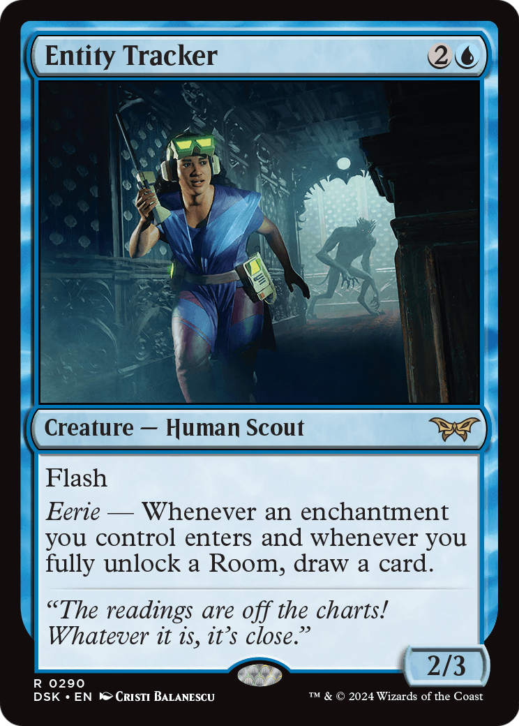 Entity Tracker (0290) (DSK-290) - Duskmourn: House of Horror Foil