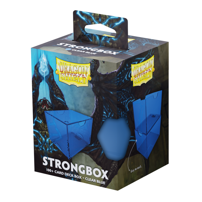 Dragon Shield Strongbox Clear Blue (Pre-Order)