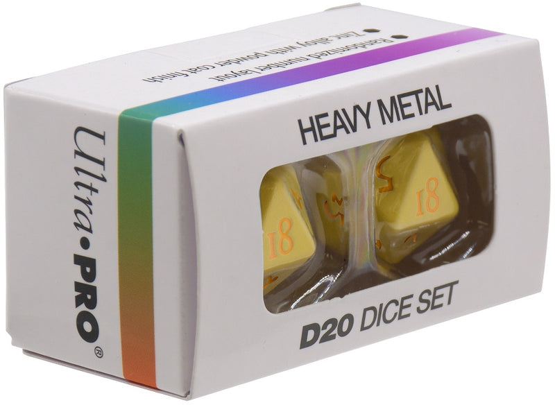 Up Dice Heavy Metal Vivid Yellow (Pre-Order)