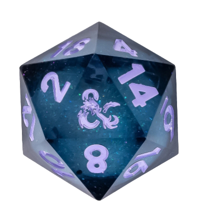 DND Mists of Ravenloft Oversized Liquid Core D20 (Pre-Order)