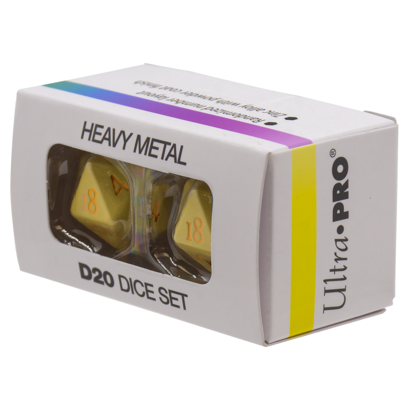 Up Dice Heavy Metal Vivid Yellow (Pre-Order)