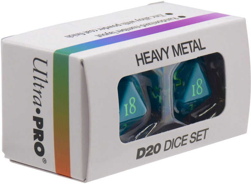 Up Dice Heavy Metal Vivid Teal (Pre-Order)