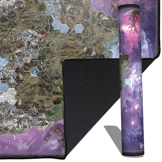 Hexplore It: Kilk's Madness Campaign Mat (Pre-Order)