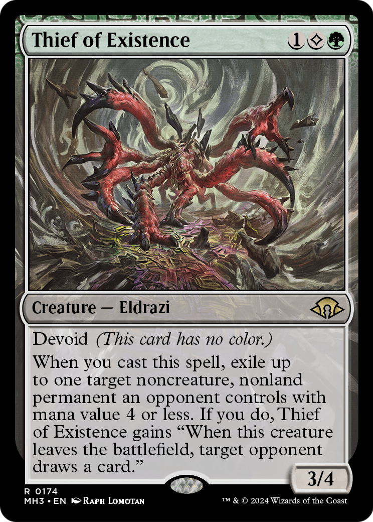 Thief of Existence (MH3-174) - Modern Horizons 3: (devoid) Foil