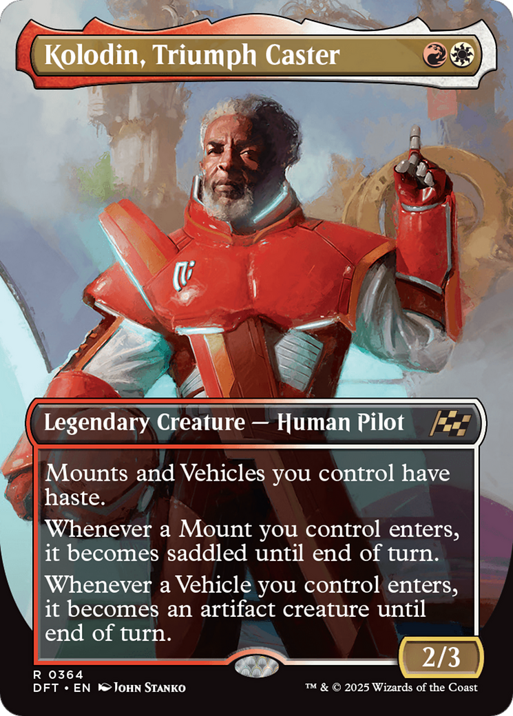 Kolodin, Triumph Caster (Borderless) (DFT-364) - Aetherdrift (Borderless)