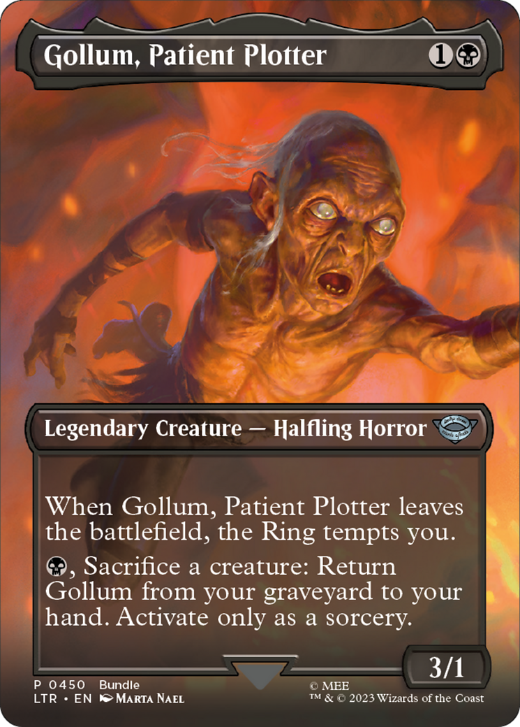 Gollum, Patient Plotter (Borderless) (LTR Bundle) (UMP-450) - Unique and Miscellaneous Promos (Borderless)