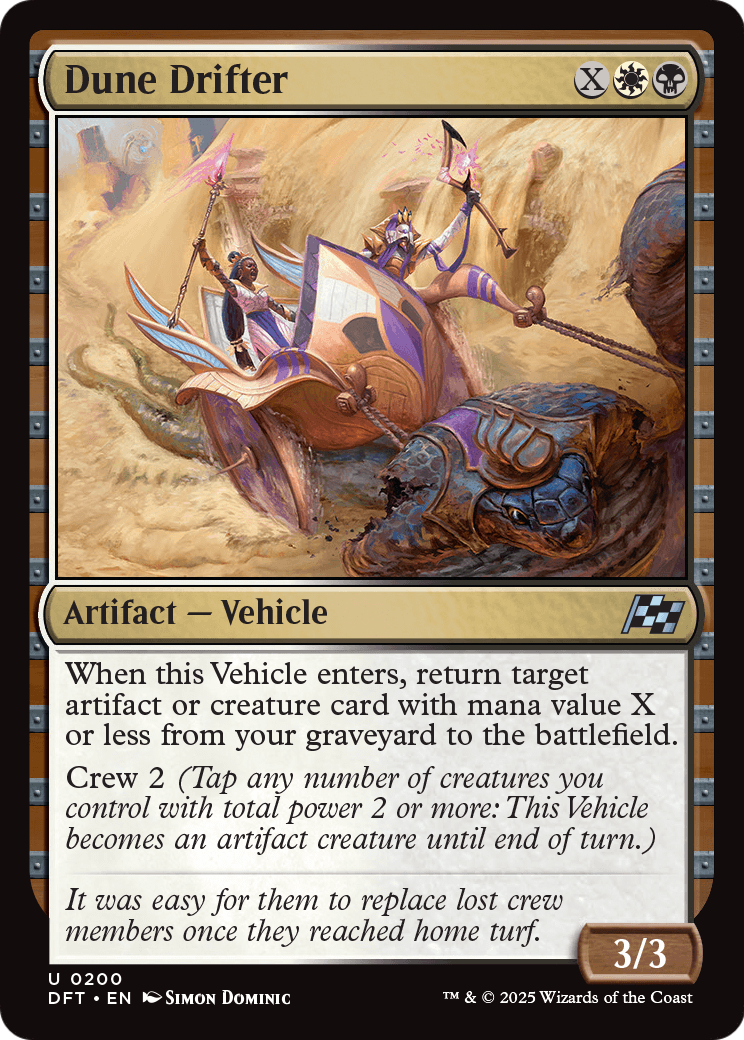Dune Drifter (DFT-200) - Aetherdrift