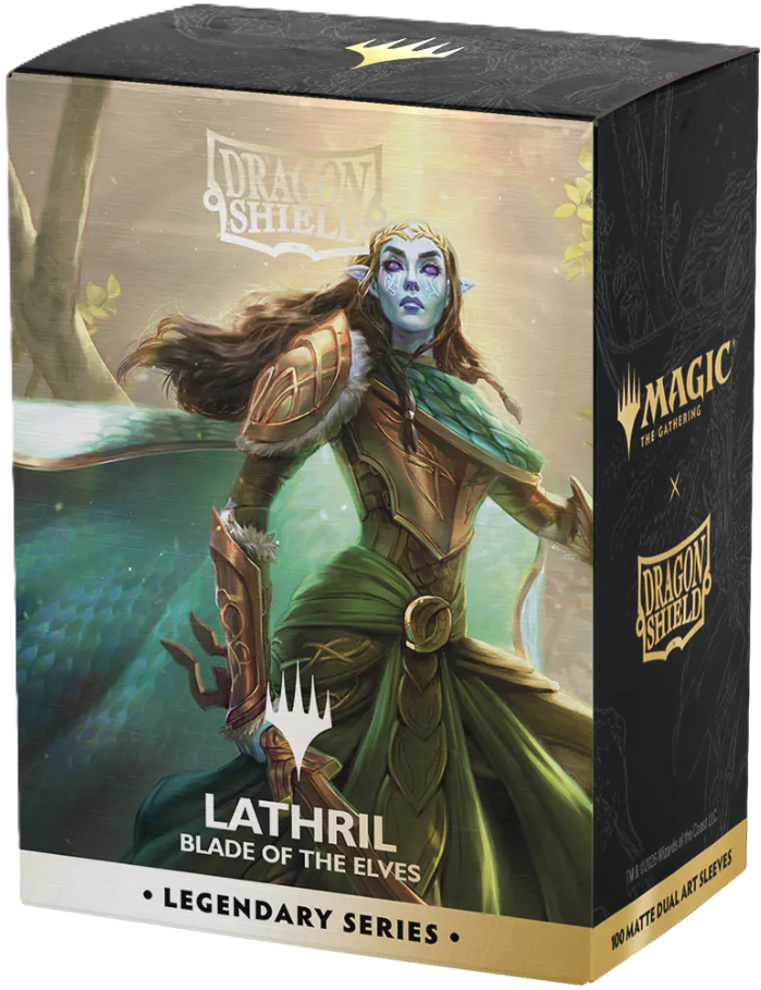 Dragon Shield Magic The Gathering Legendary Series Lathril Blade of The Elves 100CT (Pre_Order)