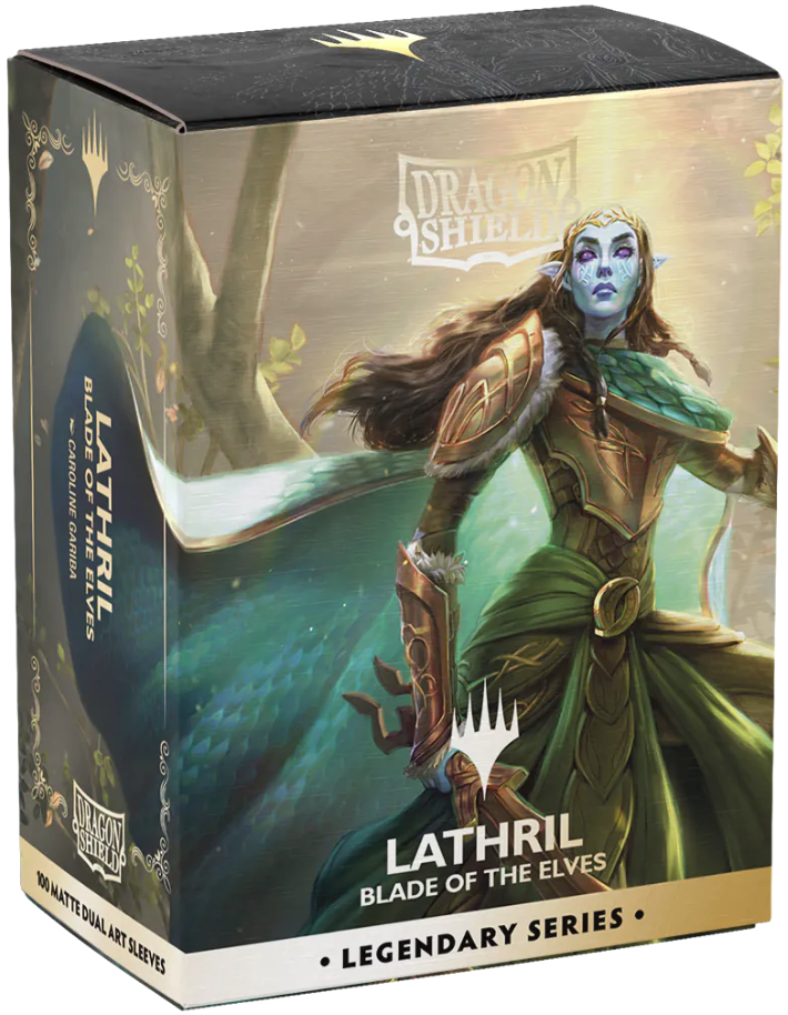 Dragon Shield Magic The Gathering Legendary Series Lathril Blade of The Elves 100CT (Pre_Order)