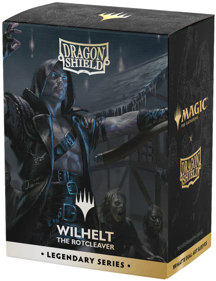Dragon Shield Magic The Gathering Legendary Series Wilhelt The Rotcleaver 100CT (Pre_Order)